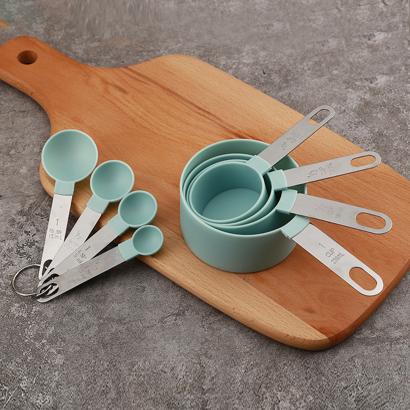 Kitchen Gadgets Products - 8PCS Measuring Cups Spoons Set For