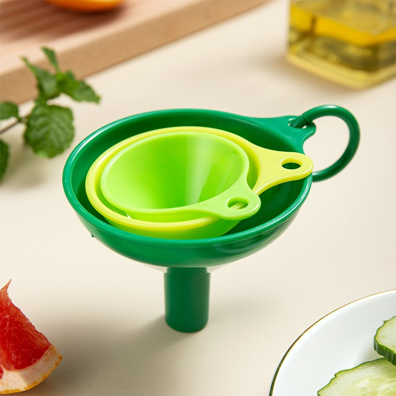 3Pcs Set Kitchen Funnel Dispen - Kitchen Gadgets Products บทวิจารณ์และราคา