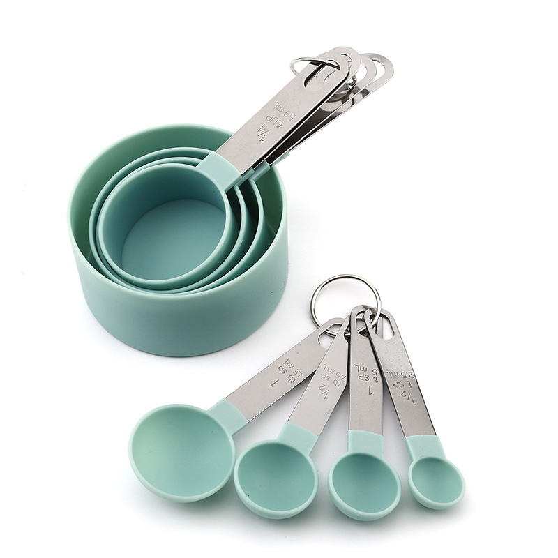 8PCS Measuring Cups Spoons Set - Kitchen Gadgets Products บทวิจารณ์และราคา