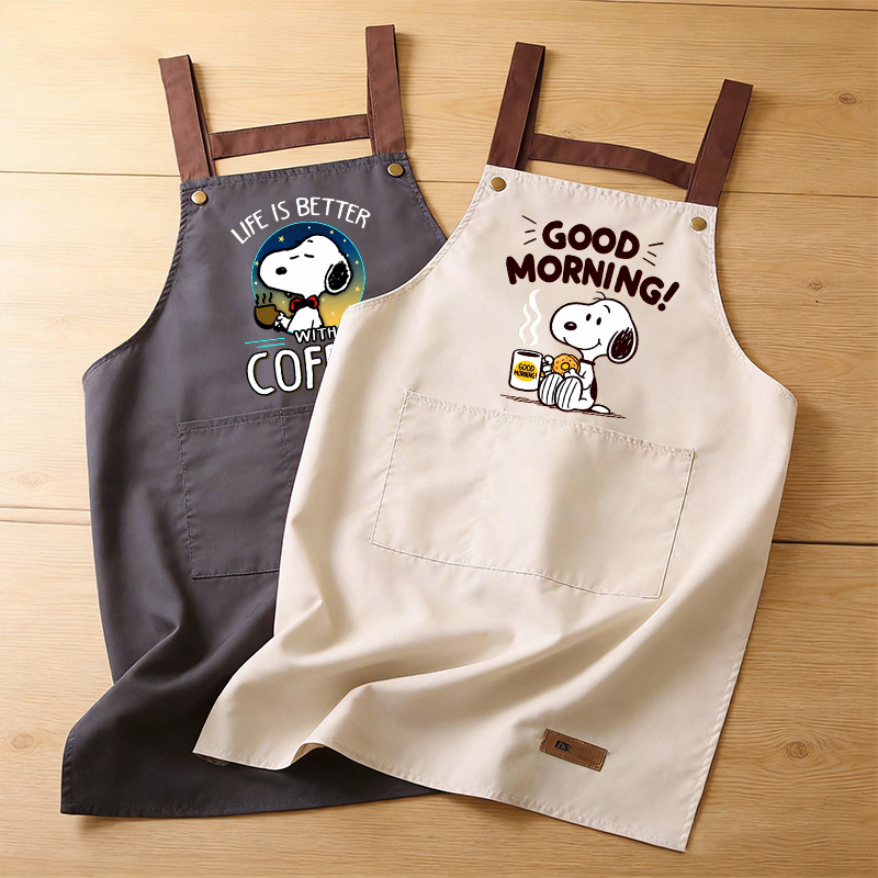 Snoopys Cooking Apron Men Wome - Kitchen Gadgets Products บทวิจารณ์และราคา