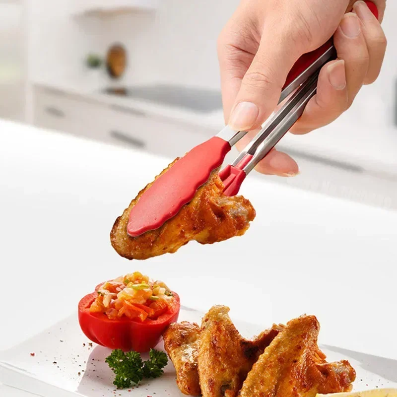 7 Inch Non-Slip Food Tongs Cre - Kitchen Gadgets Products บทวิจารณ์และราคา