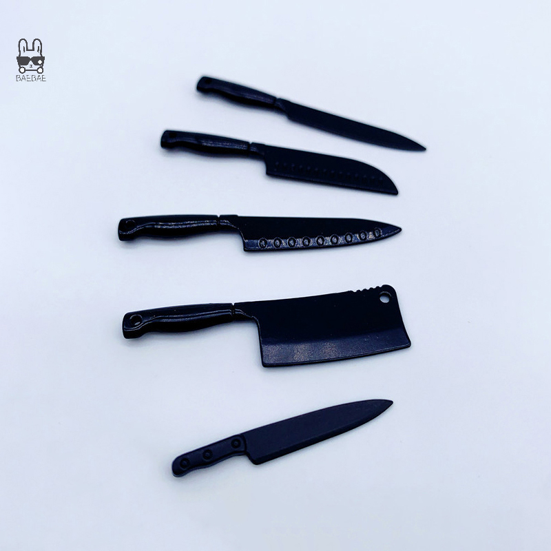 1/12 Dollhouse Mini Knives Mod - Kitchen Gadgets Products บทวิจารณ์และราคา