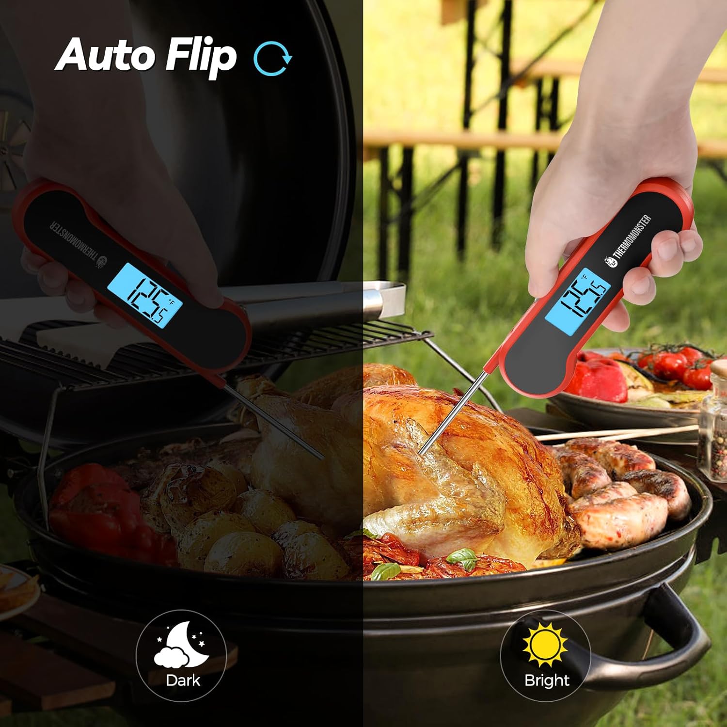 0.5 Sec Instant Read Meat Ther - Kitchen Gadgets For Dad บทวิจารณ์และราคา