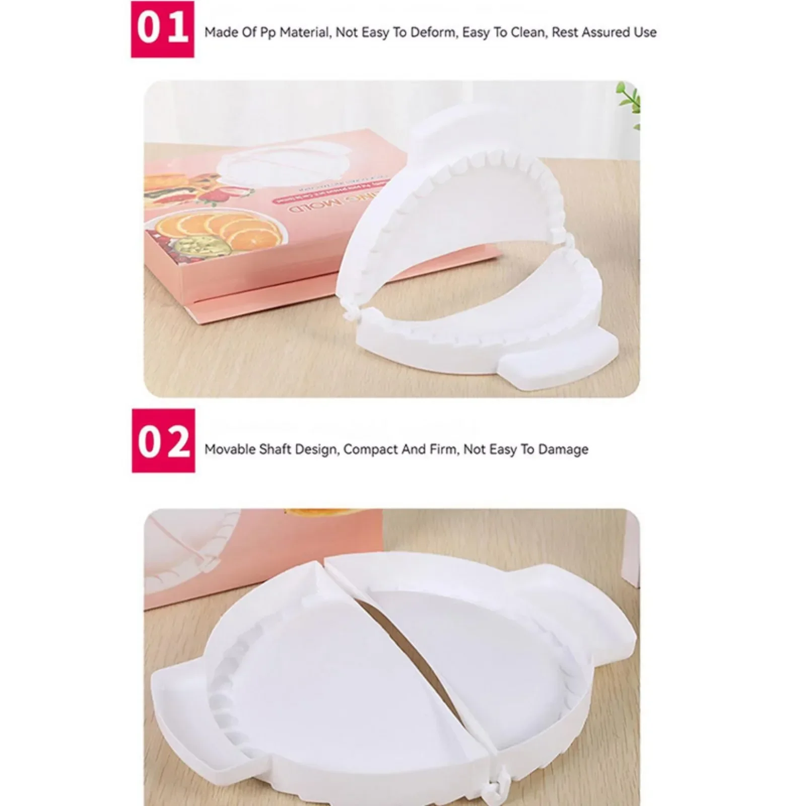 DIY Dumpling Mold Press Kitche - Kitchen Gadgets Products บทวิจารณ์และราคา