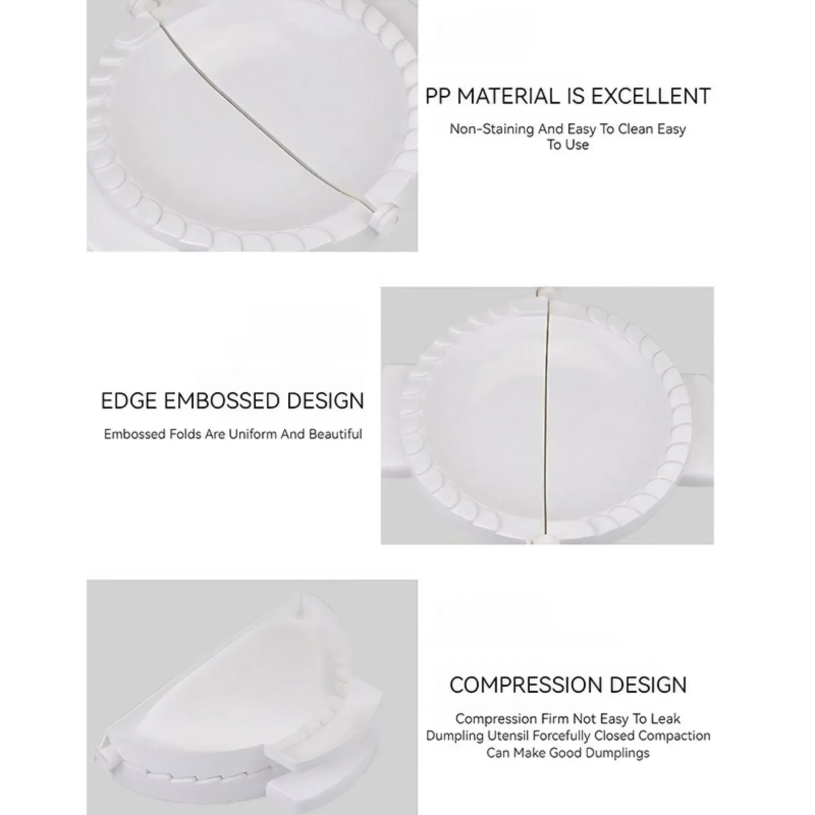 DIY Dumpling Mold Press Kitche - Kitchen Gadgets Products บทวิจารณ์และราคา
