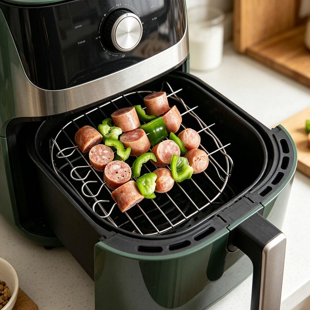 Air Fryer Square Grill Stainle - Kitchen Gadgets Products บทวิจารณ์และราคา
