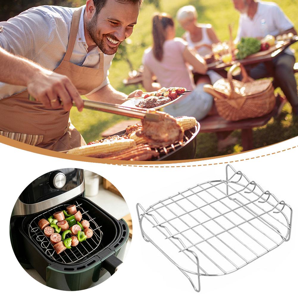 Air Fryer Square Grill Stainle - Kitchen Gadgets Products บทวิจารณ์และราคา