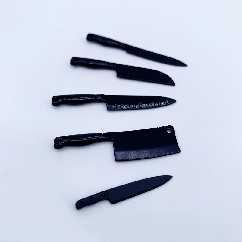 1/12 Dollhouse Mini Knives Mod - Kitchen Gadgets Products บทวิจารณ์และราคา