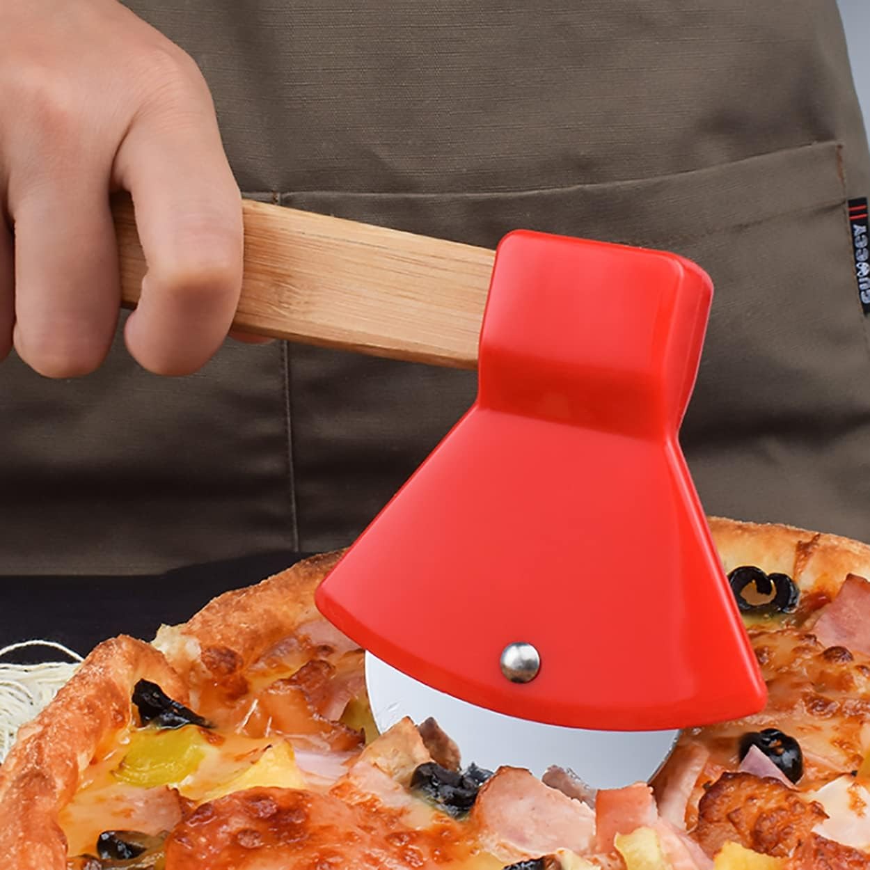 Funny Axe Design Pizza Cutter, - Kitchen Gadgets For Dad บทวิจารณ์และราคา