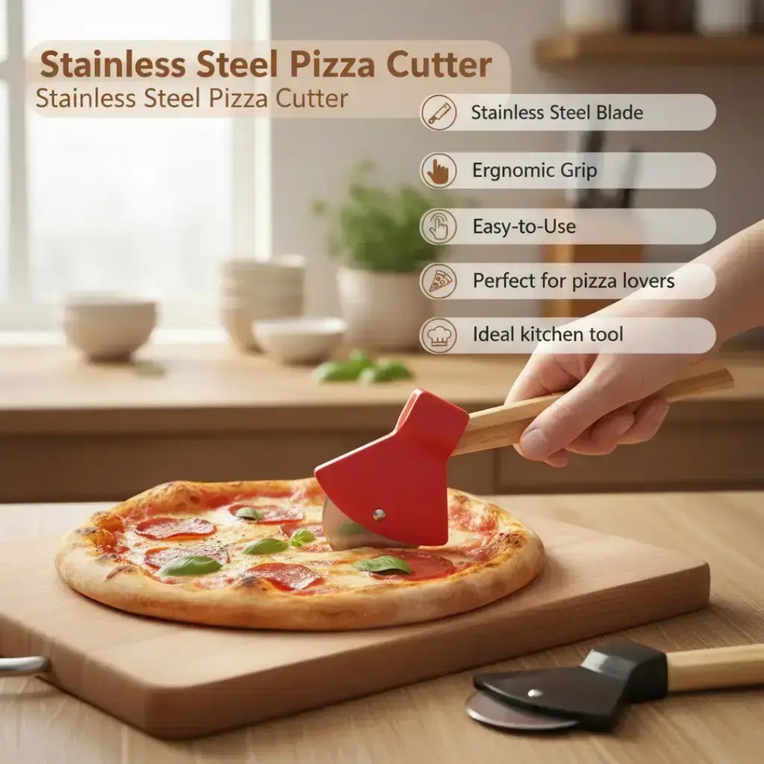Funny & Cool Axe Pizza Cutter  - Kitchen Gadgets For Dad บทวิจารณ์และราคา